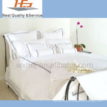 2014 mais novo 100% algodão 6 pcs folha de cama em casa conjunto com boa qualidade